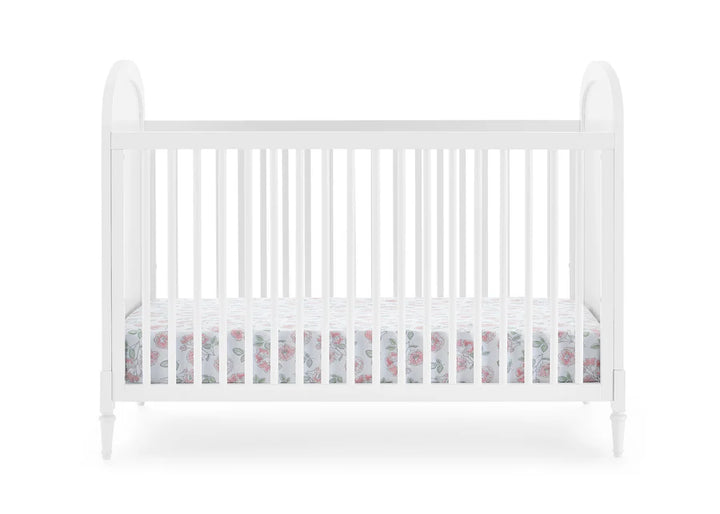 Delta Children Madeline Convertible Crib W134130-1508 Bianca White with Textured Almond at Zubaidas Number 1 Baby Store in Pakistan