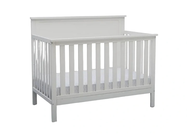 Delta Children Middleton Convertible Baby Crib W101150-1349 Textured White at Zubaidas