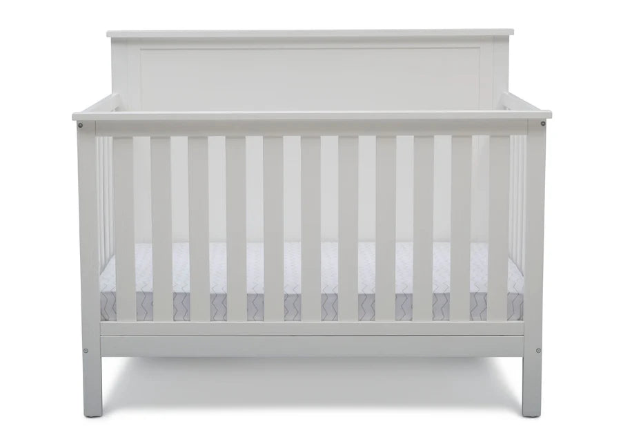 Delta Children Middleton Convertible Baby Crib W101150-1349 Textured White at Zubaidas Official Pakistan