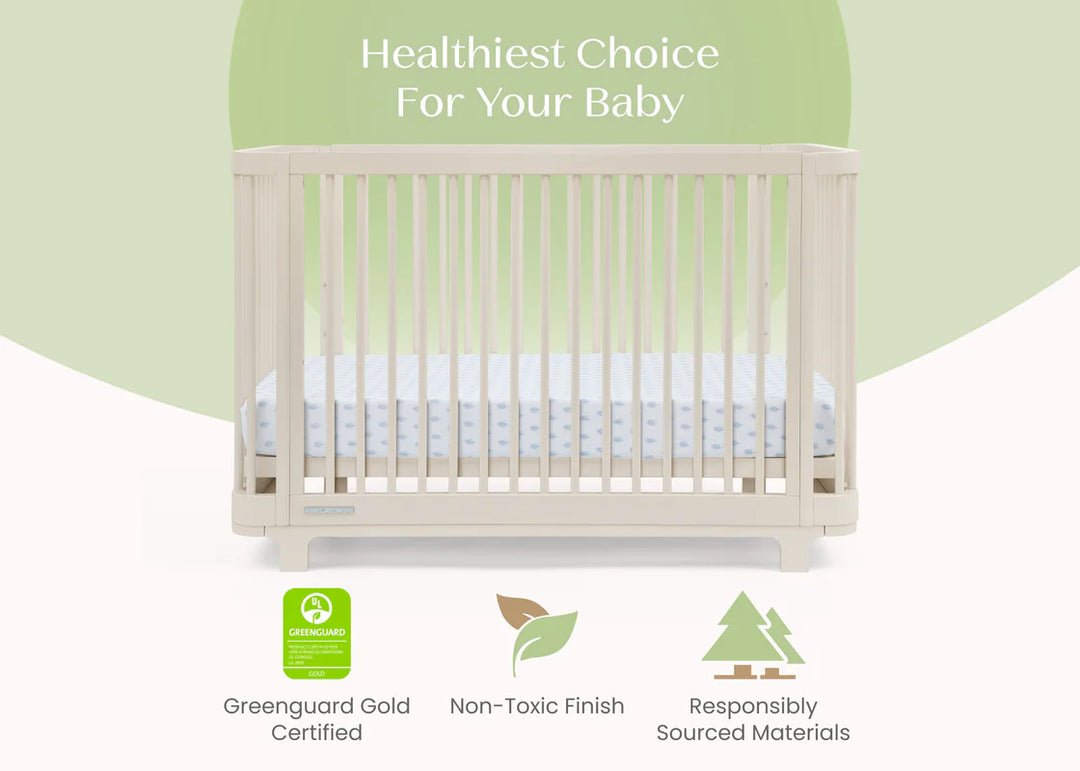 Delta Children Nest Convertible Crib W110130-1560 Soft Beige at Zubaidas Online Pakistan