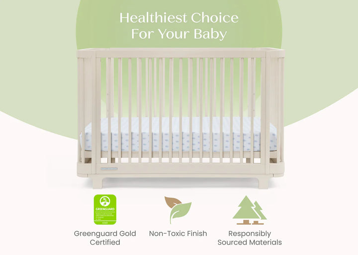Delta Children Nest Convertible Crib W110130-1560 Soft Beige at Zubaidas Online Pakistan