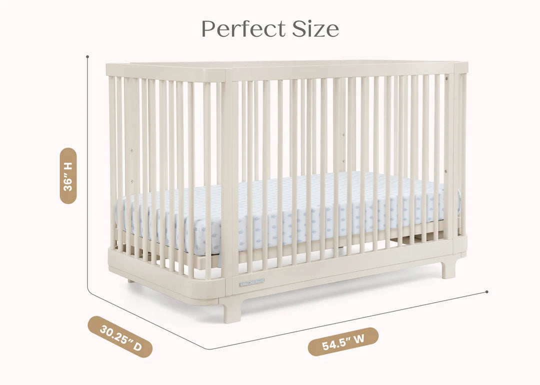 Delta Children Nest Convertible Crib W110130-1560 Soft Beige at Zubaidas Best Baby Shop in Pakistan