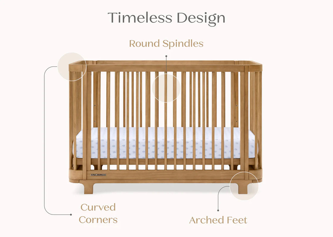 Delta Children Nest Convertible Crib W110130-755 Acron at Zubaidas Best Online Baby Shop in Pakistan