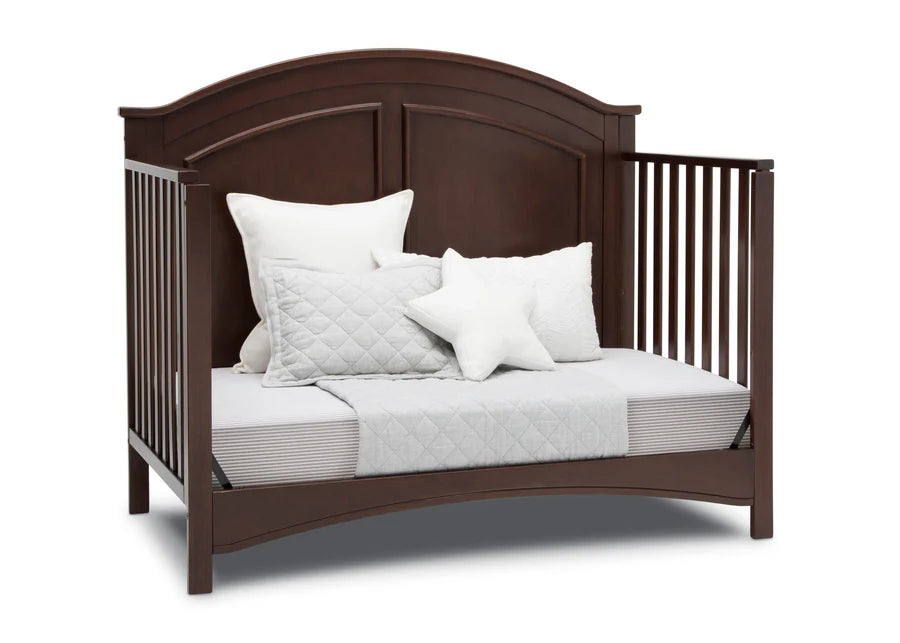 Delta Children Perry Convertible Crib W120650-1324 Walnut Espresso at Zubaidas Number 1 Baby Store in Pakistan