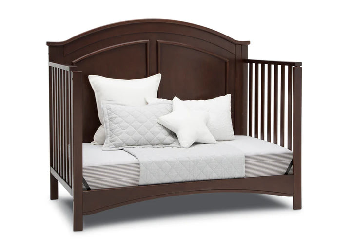 Delta Children Perry Convertible Crib W120650-1324 Walnut Espresso at Zubaidas Number 1 Baby Store in Pakistan