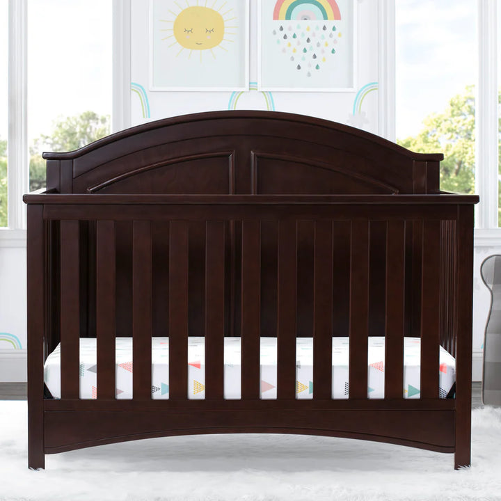 Delta Children Perry Convertible Crib W120650-1324 Walnut Espresso at Zubaidas Online Pakistan