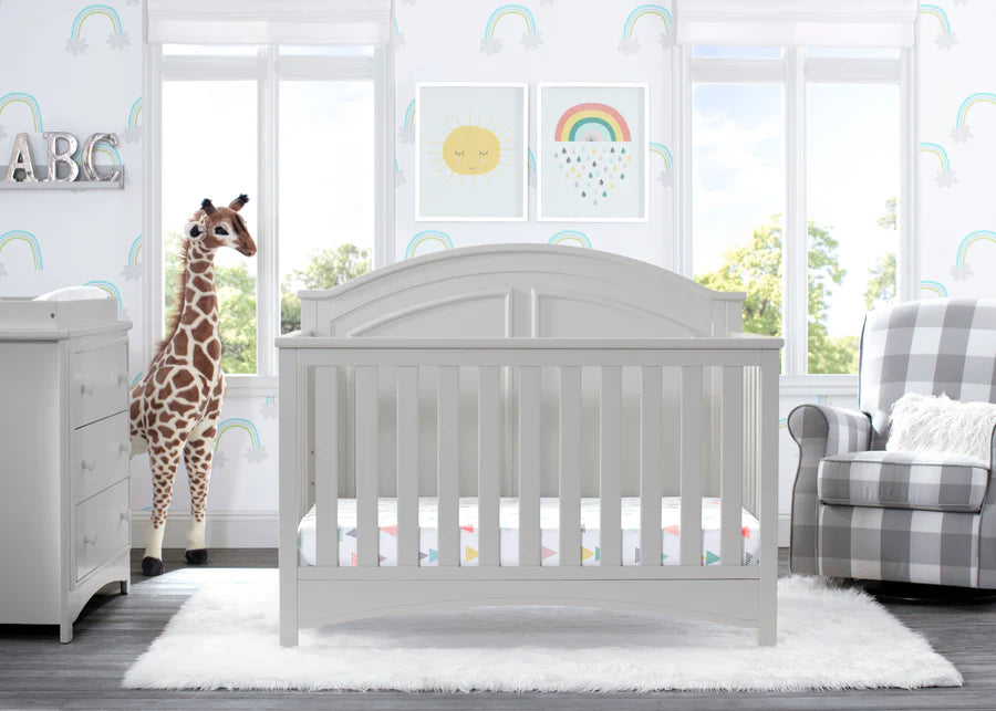 Delta Children Perry Convertible Crib W120650-1351 Moonstruck Grey at Zubaidas Pakistan