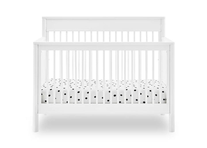 Delta Children Remy Convertible Crib W131150-130 Bianca White at Zubaidas Best Online Baby Store in Pakistan
