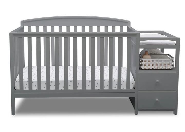 Delta Children Royal Convertible Crib and Changer 74804-026 Grey at Zubaidas Online Pakistan