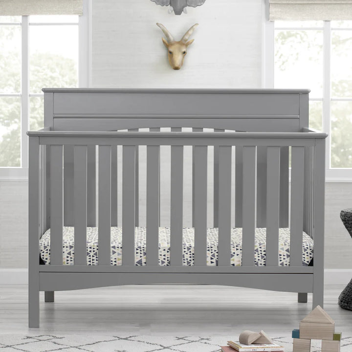 Delta Children Skylar Convertible Crib 558150-026 Grey at Zubaidas Best Online Baby Shop in Pakistan