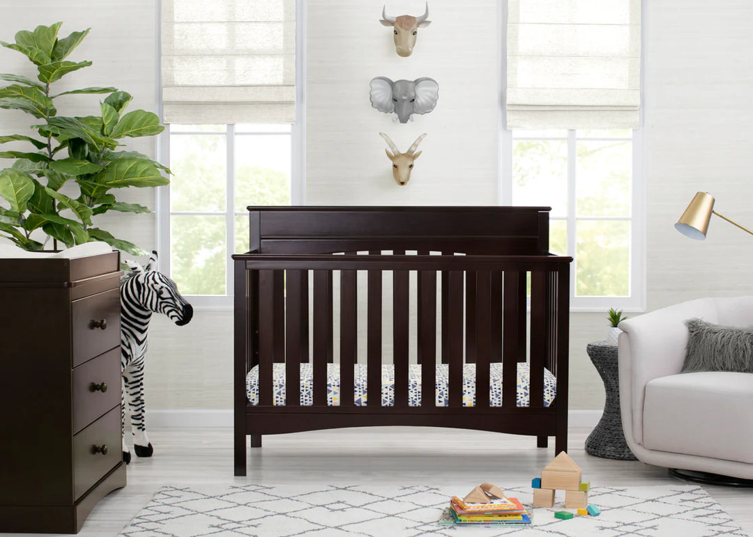 Delta Children Skylar Convertible Crib 558150-207 Dark Chocolate at Zubaidas Pakistan