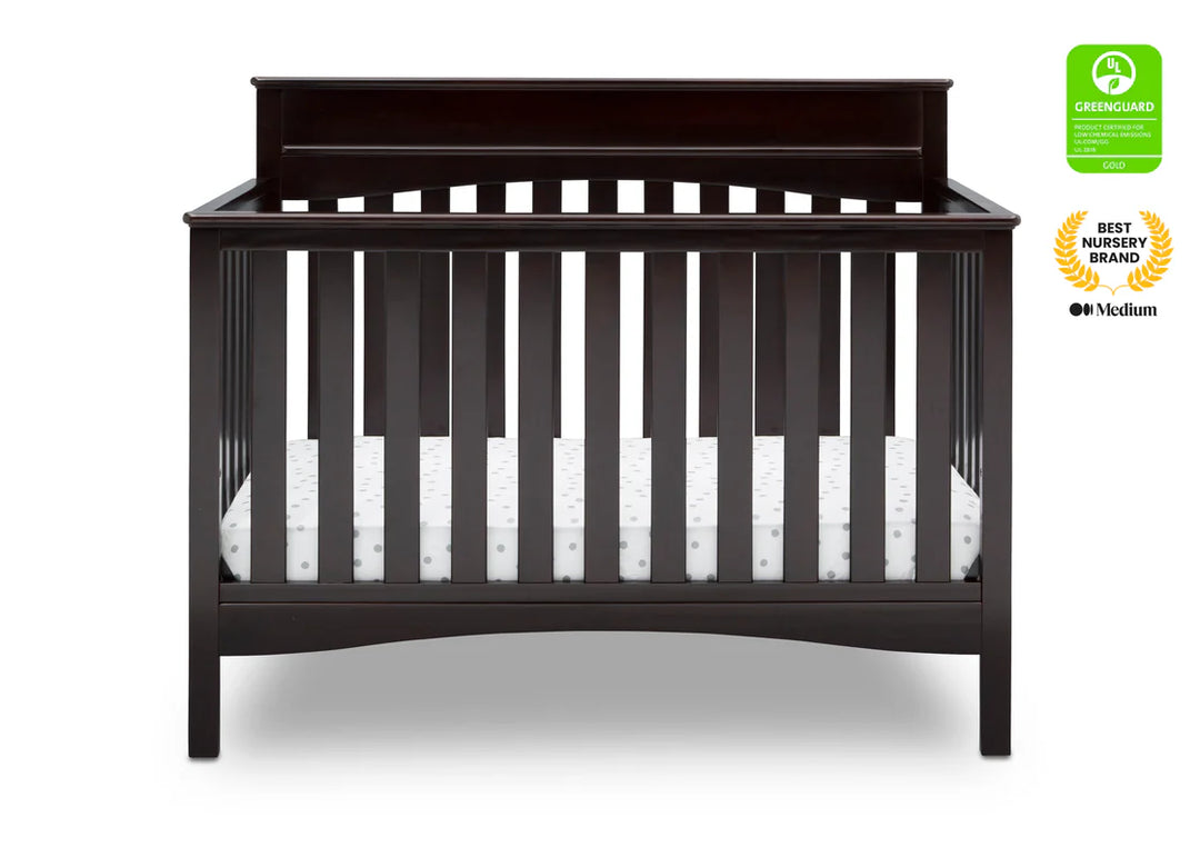 Delta Children Skylar Convertible Crib 558150-207 Dark Chocolate at Zubaidas Official Pakistan