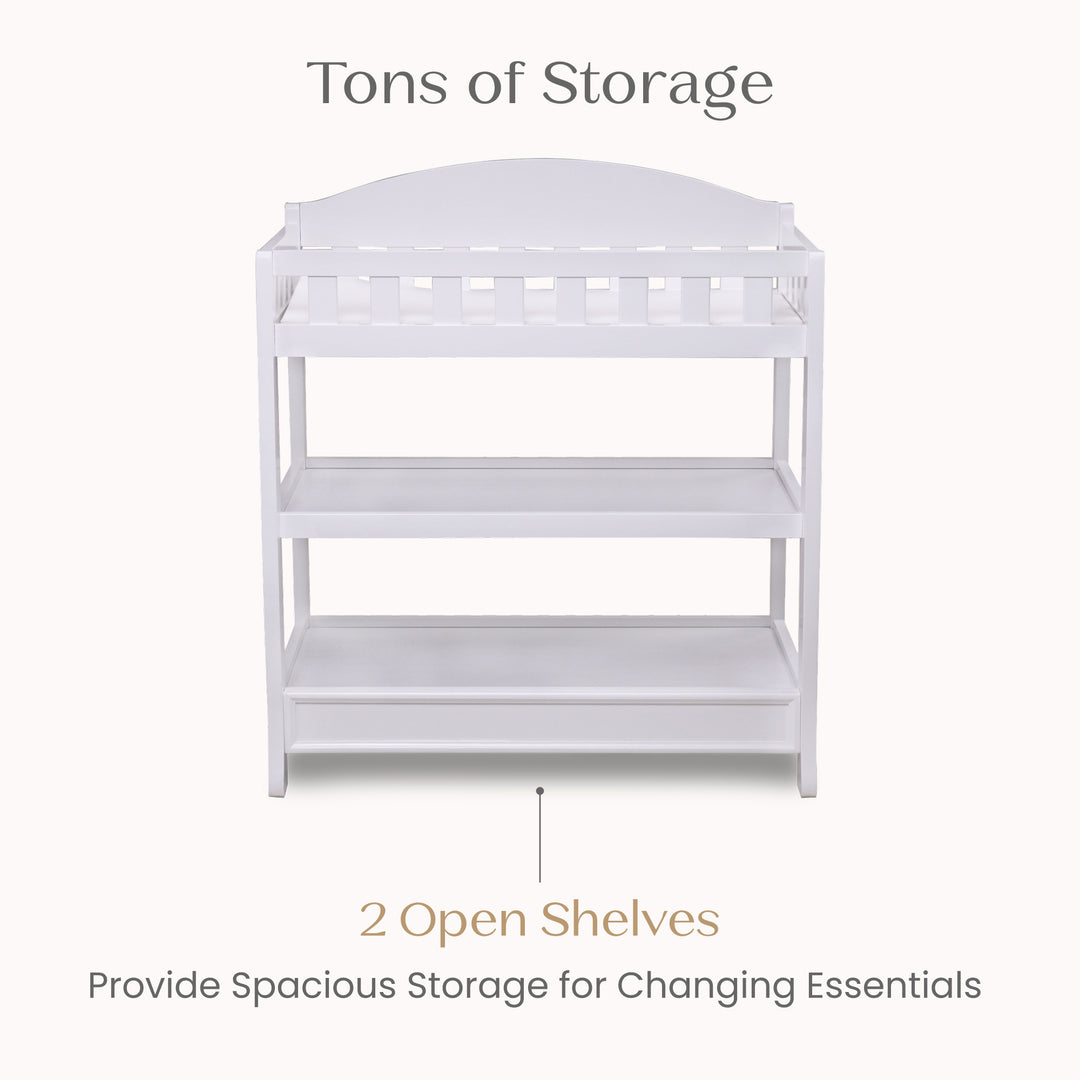 Delta Children Wilmington Changing Table 7530-100 White at Zubaidas Best Online Baby Store in Pakistan