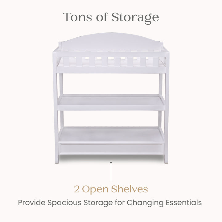 Delta Children Wilmington Changing Table 7530-100 White at Zubaidas Best Online Baby Store in Pakistan