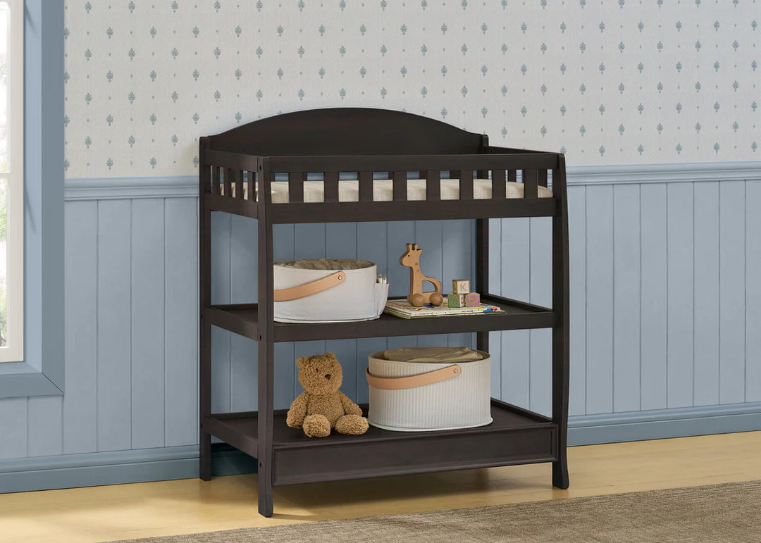 Delta Children Wilmington Changing Table 7530-207 Dark Chocolate at Zubaidas Pakistan
