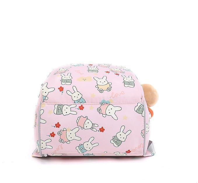 Diaper Backpack Multi-Functional Printed Bunny Pink at Zubaidas Best Online Baby and Kids Store in Pakistan