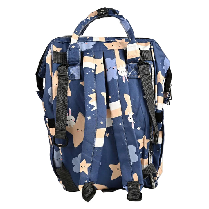 Diaper Bag Multi-Functional Printed Night Sky Navy Blue at Zubaidas Online Pakistan