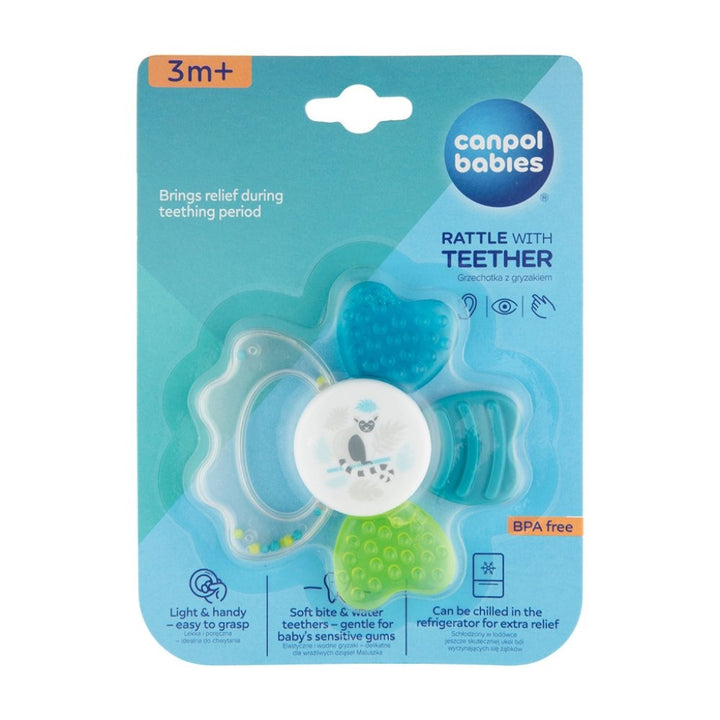 Zubaida's Canpol Babies Rattle with Water Teether Animals - 56/146 - Zubaidas Official™