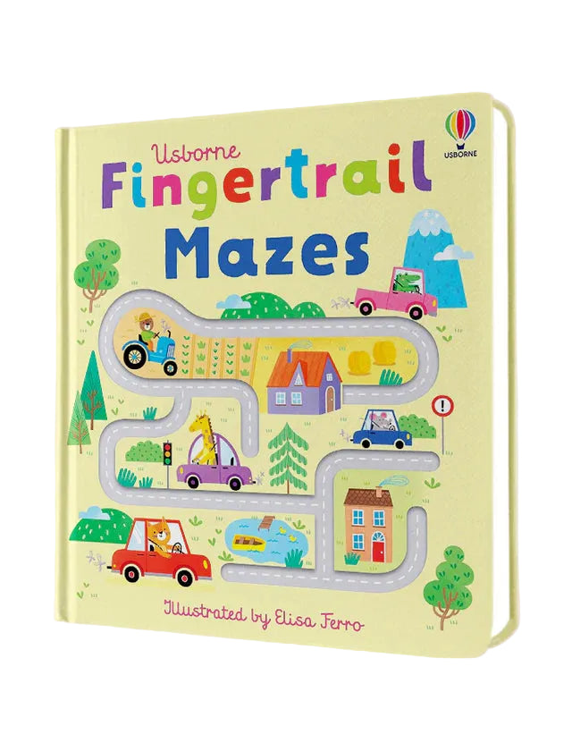 Fingertrail Mazes Board Book at Zubaidas