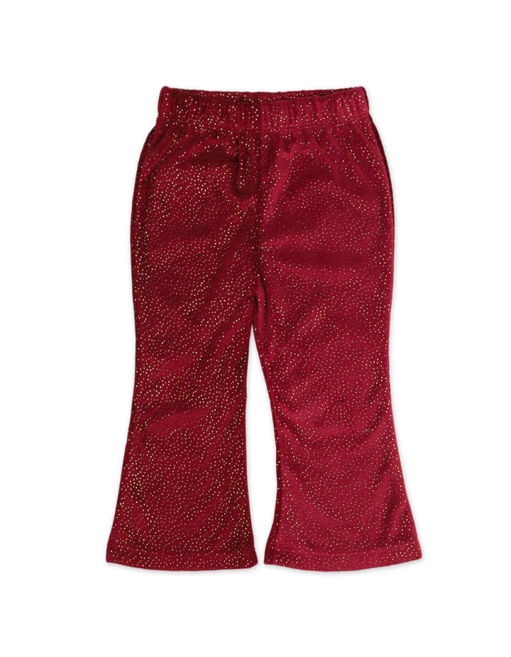 Girl Glitter Maroon Winter Layette Clothing Bambies at Zubaidas Online Store Pakistan