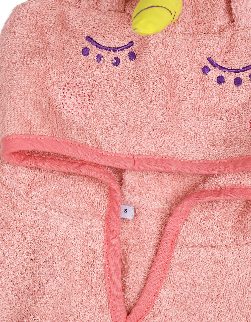 Girl Hooded Bath Towel Poncho Unicorn Pink at Zubaidas Official Pakistan