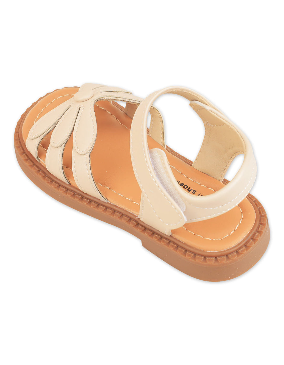 Girl Sandals Flower Beige at Zubaidas Best Online Baby Store in Pakistan