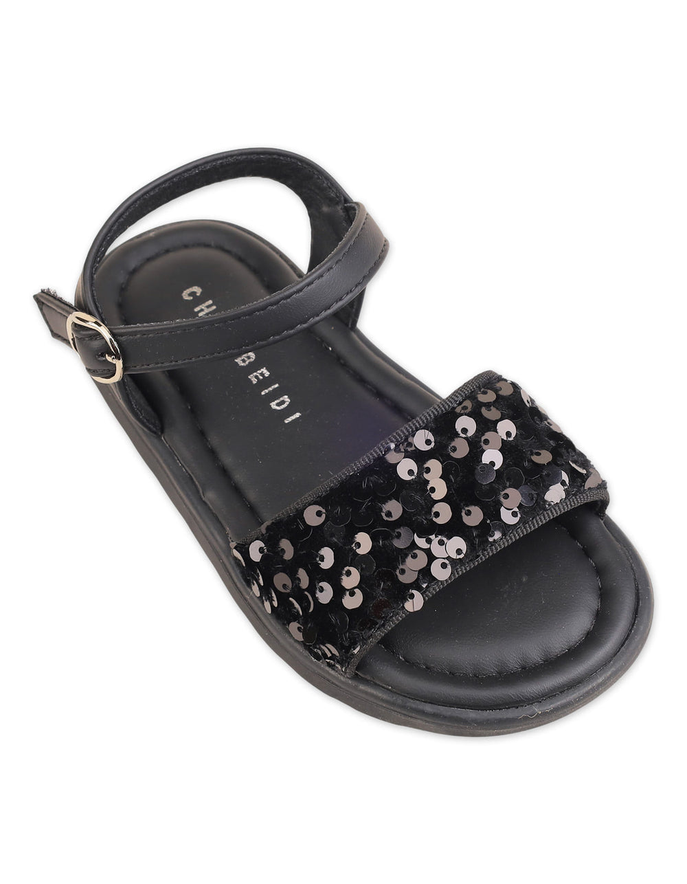 Girl Sandals Sequin Black at Zubaidas Official Pakistan
