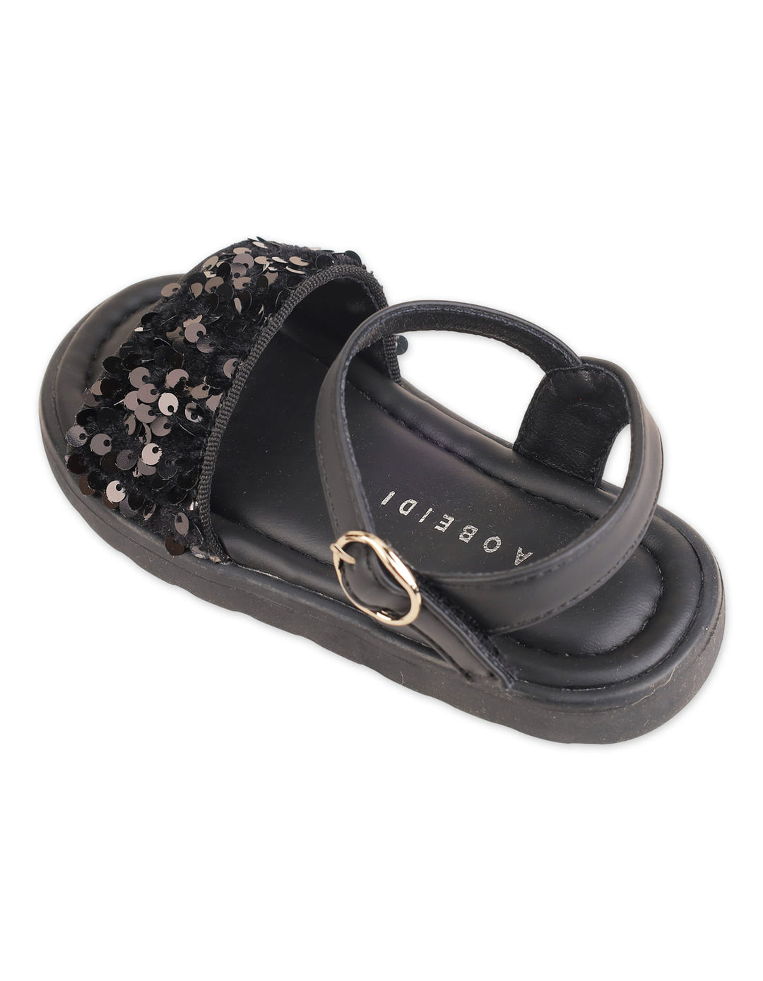 Girl Sandals Sequin Black at at Zubaidas Best Online Baby Store in Pakistan