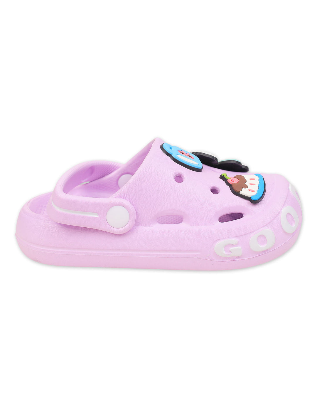 Girls Crocs with Bunny and Sweet Treats Charms Purple at Zubaidas Online Pakistan