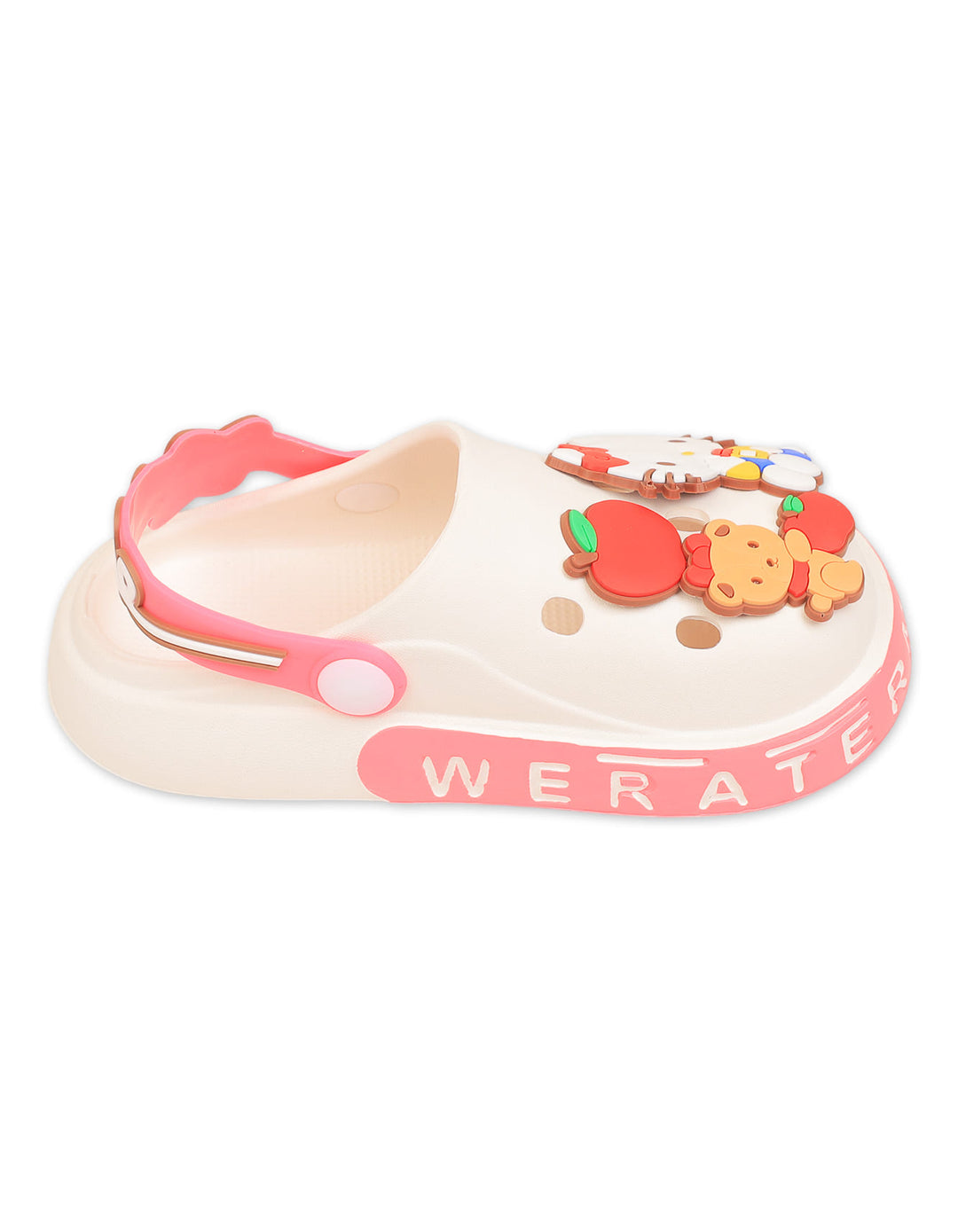 Girls Crocs with Hello Kitty Charms Off White at Zubaidas Best Baby Online Store in Pakistan