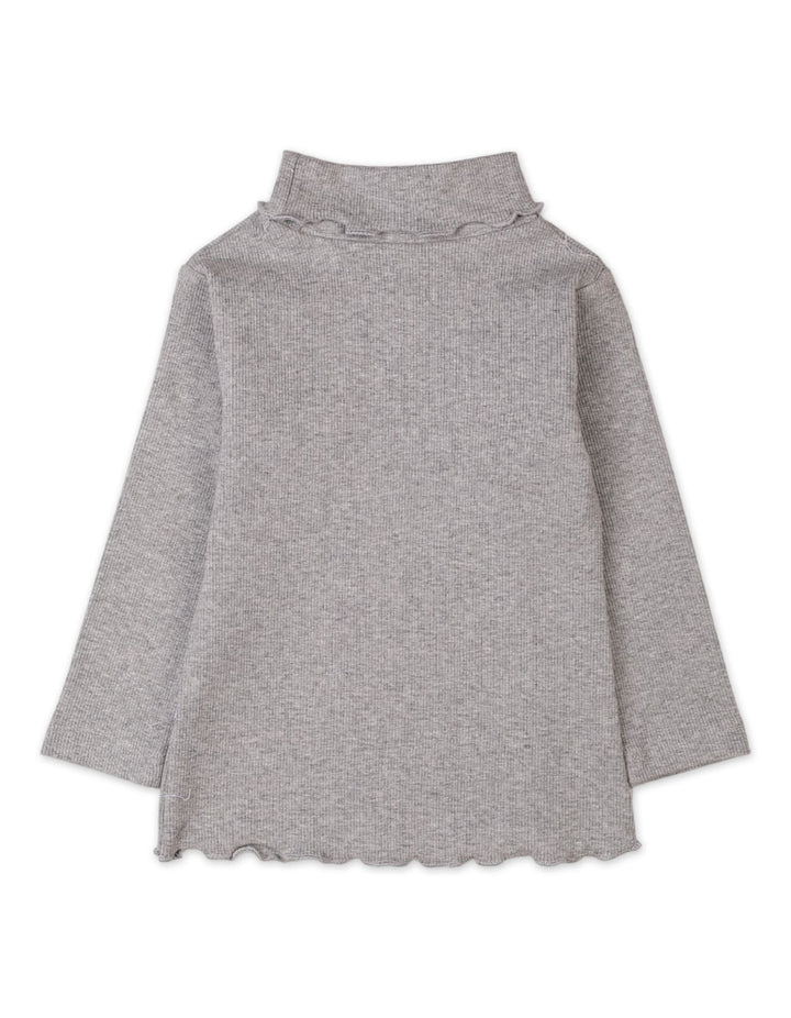 Girls High Neck Bambies Bow Grey at Zubaidas Official