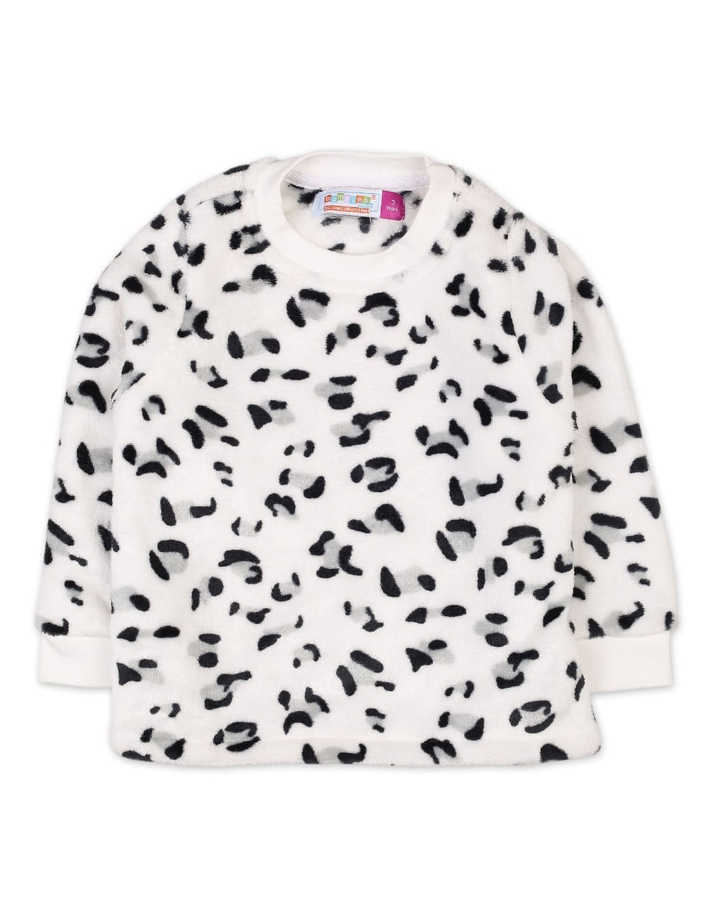 Girls Night Suit Sets Bambies Dalmatian White at Zubaidas Pakistan