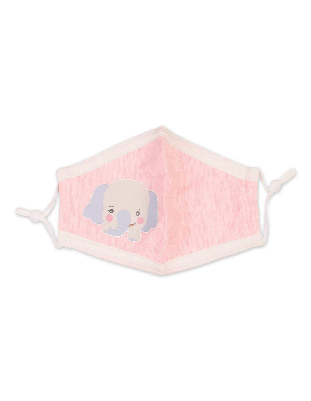 Girls Reusable Face Mask Elephant Pink at Zubaidas Online Pakistan