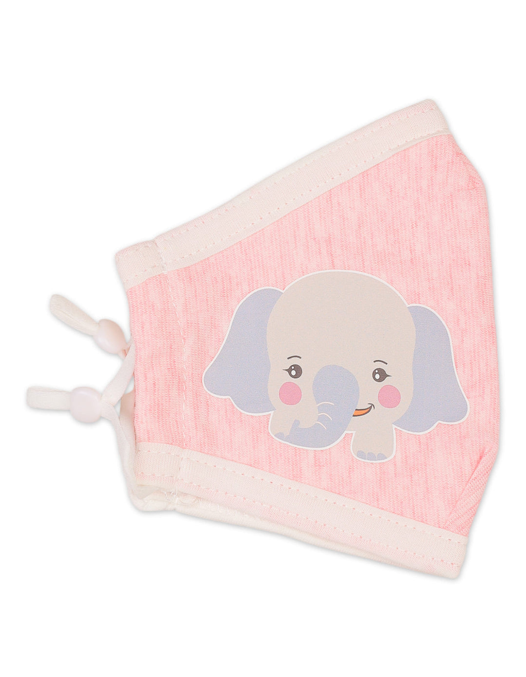Girls Reusable Face Mask Elephant Pink at Zubaidas