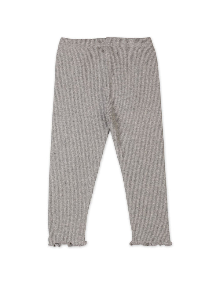Girls Ribbed Pants Bambies Bow Detail Grey at Zubaidas Official Pakistan