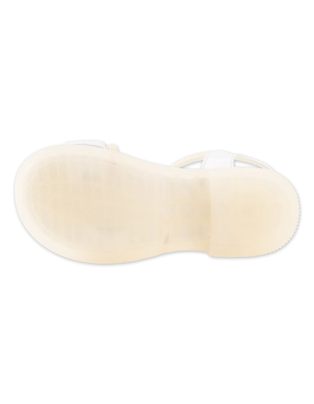 Girls Sandals Ruffle and Rhinestones White at Zubaidas Best Online Baby and KIds Store in Pakistan