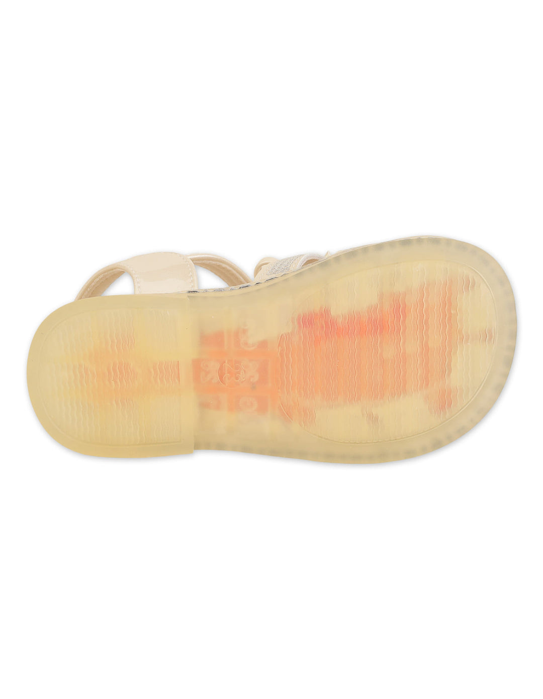 Girls Sandals Sequin Bow Beige at Zubaidas Best Online Baby Shop in Pakistan