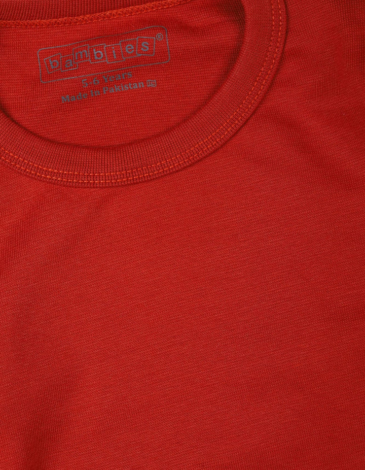 Girls Thermal Suit Set Bambies Red at Zubaidas Online Baby Store Pakistan