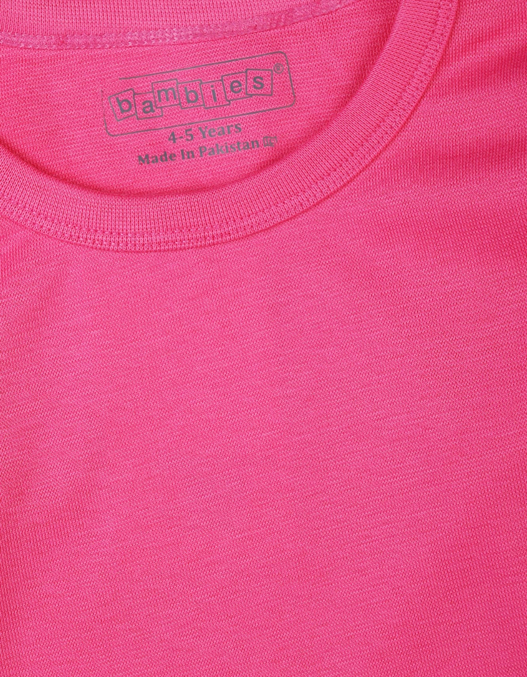 Girls Thermal Suit Set Bambies Shocking Pink at Zubaidas Official Pakistan