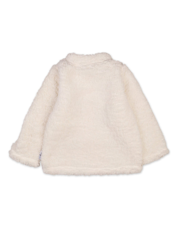 Girls Winter Apparel Sets Bambies Floral Cream at Zubaidas Official Pakistan