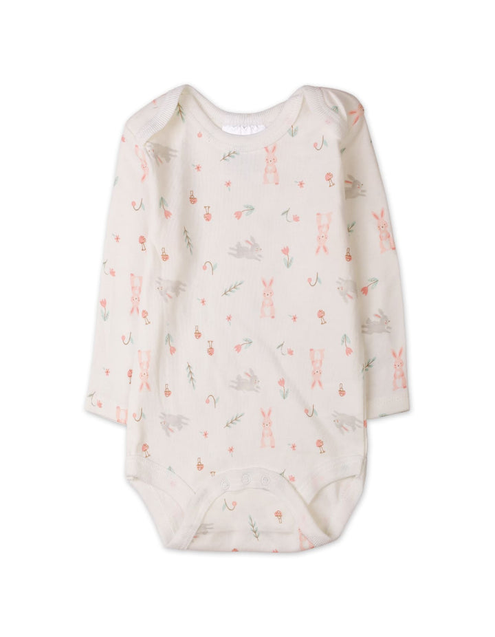 Girls Winter Clothing Sets Bambies Green Pinafore and Printed Cream Bodysuit at Zubaidas Offical Pakistan