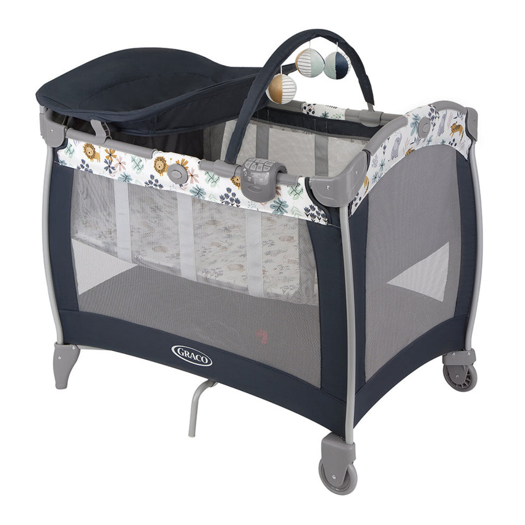 Graco Contour Electra Travel Cot and Playard Into the Wild 9D898INWEU at Zubaidas