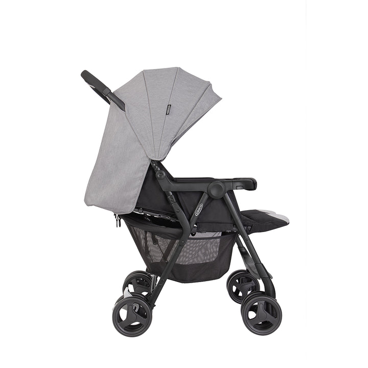 Graco DuoRider Lightweight Double Pushchair Steeple Grey at Zubaidas The Best Baby Twin Strollers Online Store in Pakistan for over 50 years