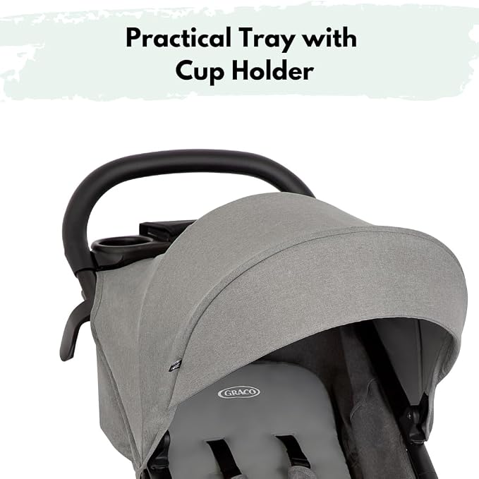 Graco EezeFold DLX Lightweight Infant Stroller Lunar Grey at Zubaidas Online Store in Pakistan