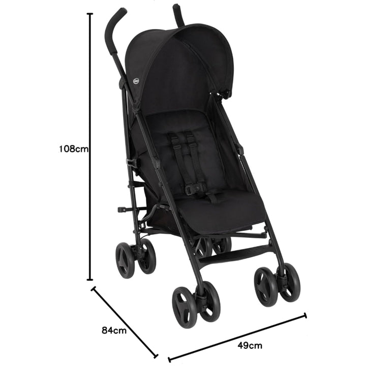 Graco EZLite Stroller Midnight 6BF899MDNEU at Zubaidas Pakistan