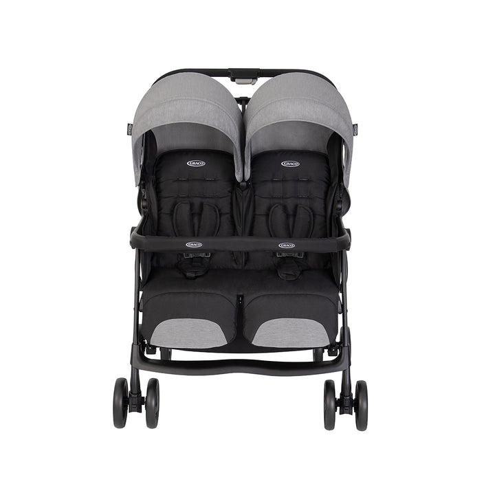 Graco Lightweight Double Pushchair Steeple Grey at Zubaidas The Largest Collection of Baby Gears in Pakistan