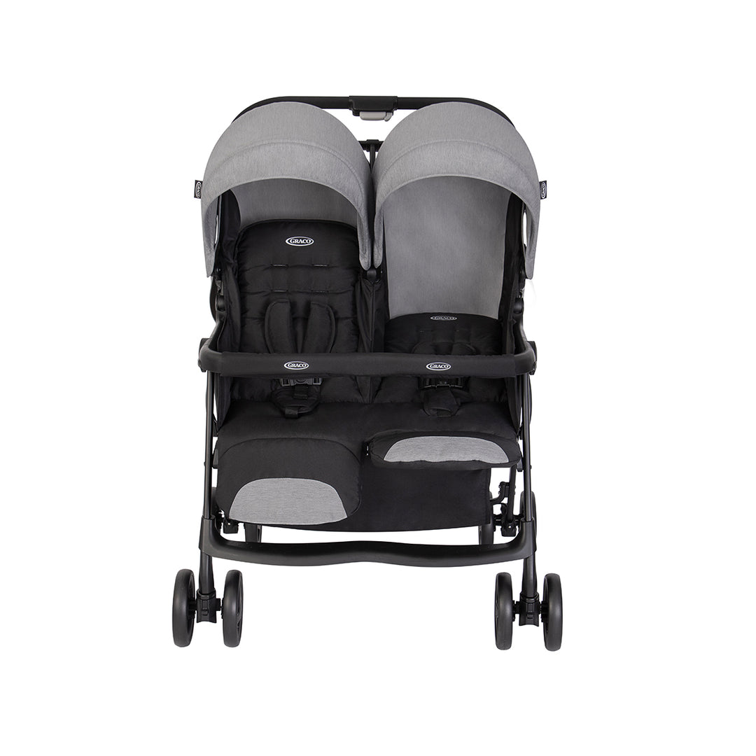 Graco Lightweight Double Pushchair Steeple Grey at Zubaidas Best Online Baby Store in Pakistan