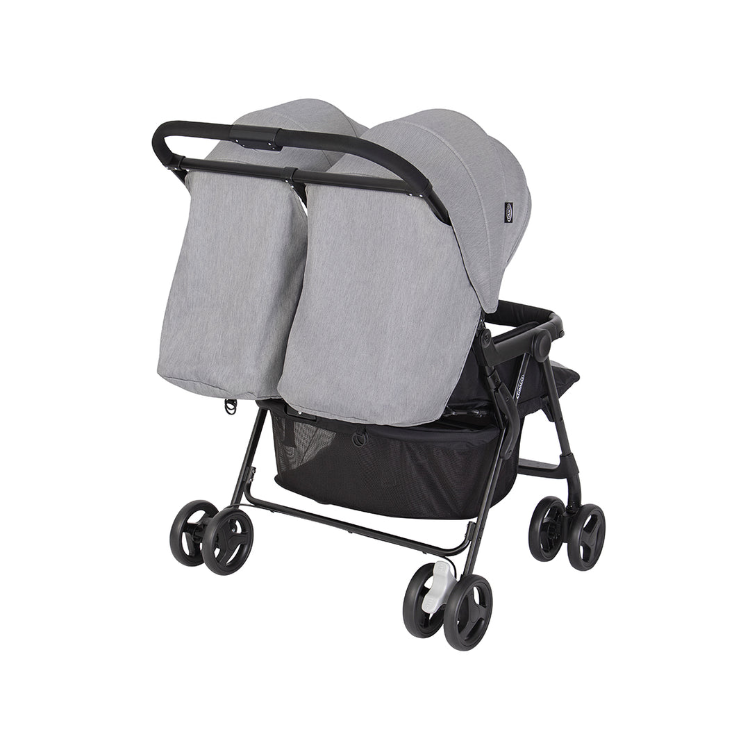 Graco Lightweight Double Pushchair Steeple Grey at Zubaidas The Biggest Collection of Baby Prams in Pakistan