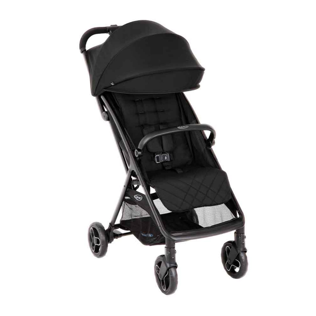 Graco Myavo Quick Folding Pushchair with Raincover Midnight GS2107BBMDN000 at Zubaidas