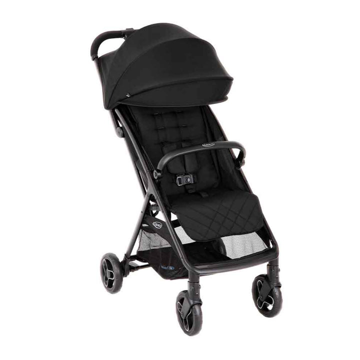 Graco Myavo Quick Folding Pushchair with Raincover Midnight GS2107BBMDN000 at Zubaidas